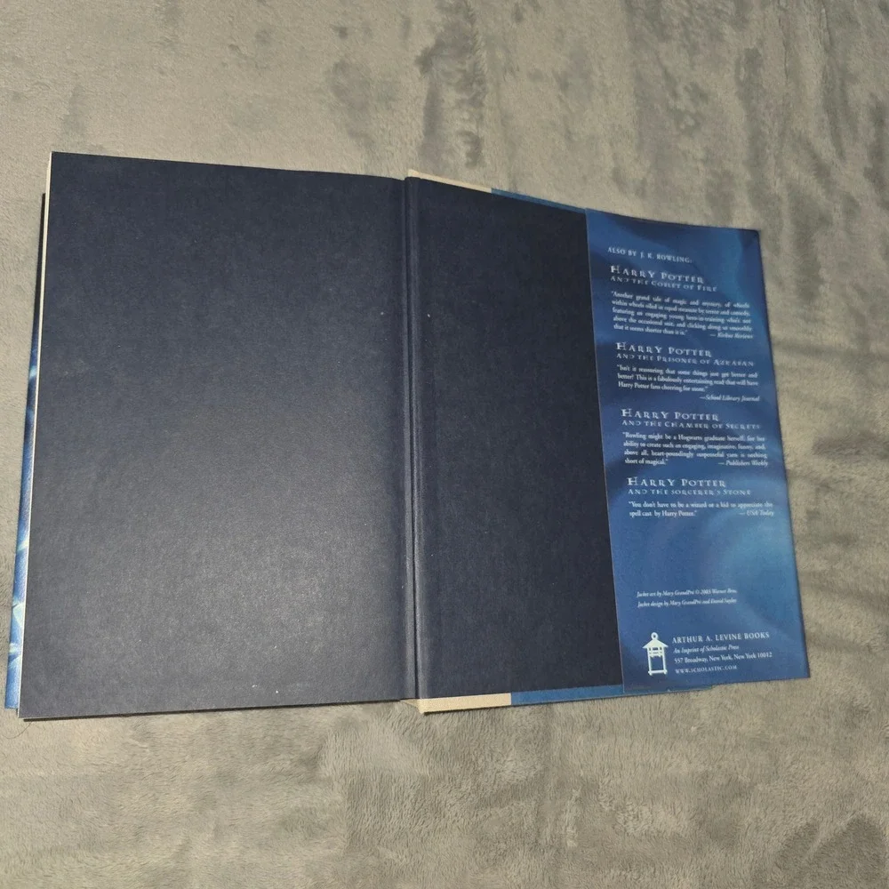 Harry Potter‎ and the Order of the Phoenix 1st American Edition 1st Printing JKR